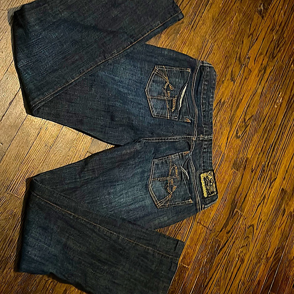 Y2K low rise bootcut jeans